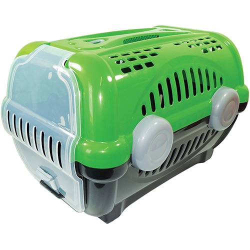 Caixa de Transporte Luxo Furacão Pet Nº3 Verde