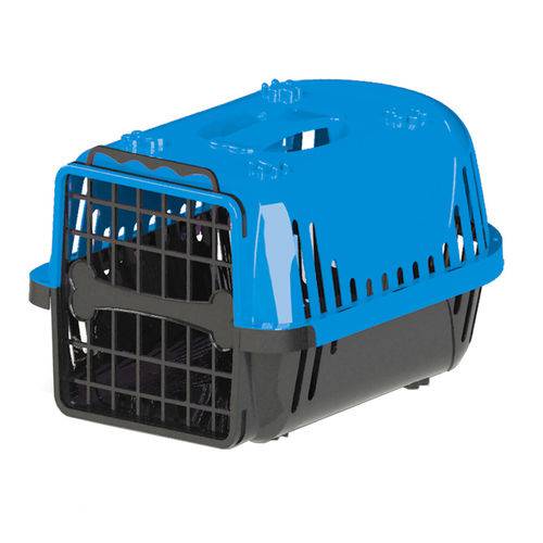 Caixa de Transporte Pet Injet Evolution para Cães Azul