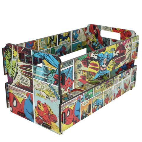 Caixa Decorativa Marvel Quadrinhos M