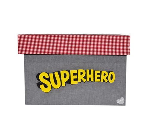 Caixa Decorativa P Coleção Super Heróis