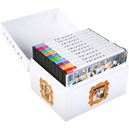 Caixa DVD Friends: a Coleção Completa - Edição Especial Limitada de Aniversário (40 DVDs)