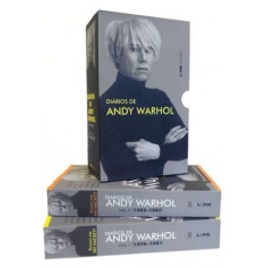 Caixa Especial Diarios de Andy Warhol - 2 Livros - Lpm Pocket
