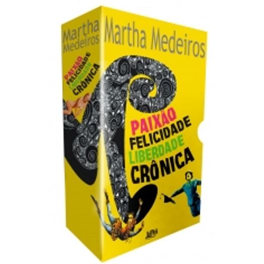 Caixa Especial Martha Medeiros - Cronicas - 3 Vol - Lpm