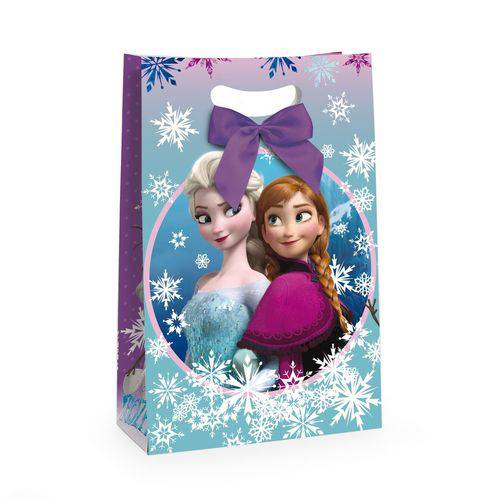 Caixa Flex C/fita P/presente Frozen Disney 14x6cm C/10