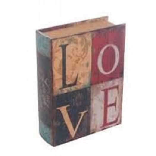 Caixa Livro Love Grande 9868 22x30x7,5cm Mart