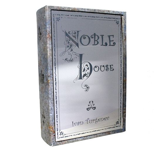Caixa Livro Noble House Espelhado 27x17x6cm 27627 Tvs