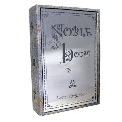 Caixa Livro Noble House Espelhado 27x17x6cm 27627 Tvs