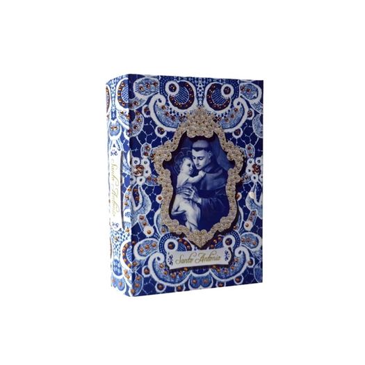 Caixa Livro Royal Santo Antonio 15x24x5cm 27185/27605 Tvs