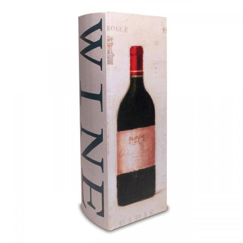 Caixa Madeira para Vinho Chateau Royal Wine Canvas 3817