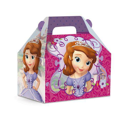 Caixa Maleta Kids Surpresa Princesinha Sofia Disney C/10