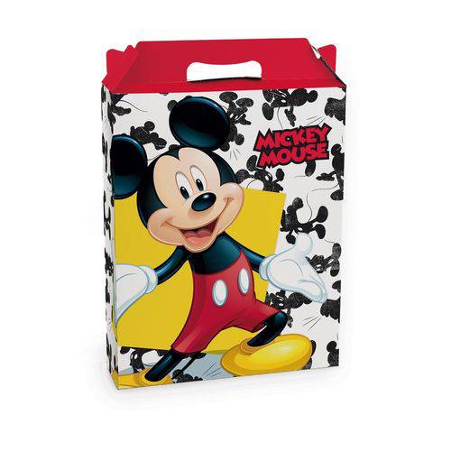 Caixa Maleta P/presente Mickey Disney C/10