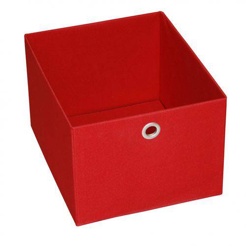 Caixa Organizadora 20cmx27cm Acasa Móveis Vermelho