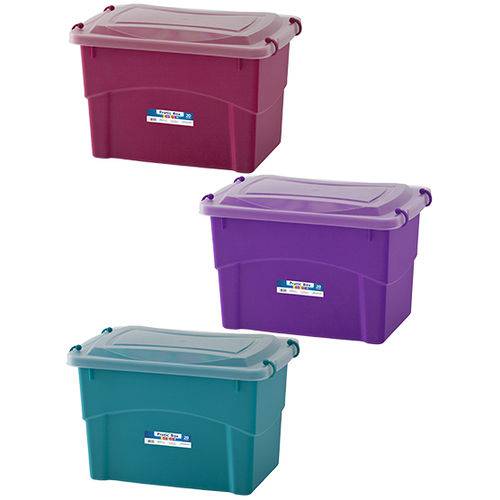 Caixa Organizadora Container Colors 20l 27x42cm