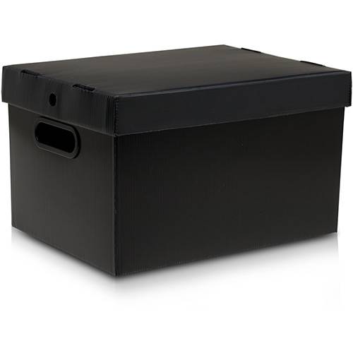 Caixa Organizadora Desmontável G Preto - Prontobox