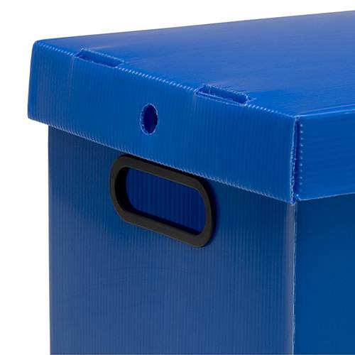 Caixa Organizadora Desmontável GG Azul - Prontobox