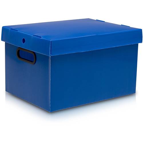 Caixa Organizadora Desmontável P Azul - Prontobox