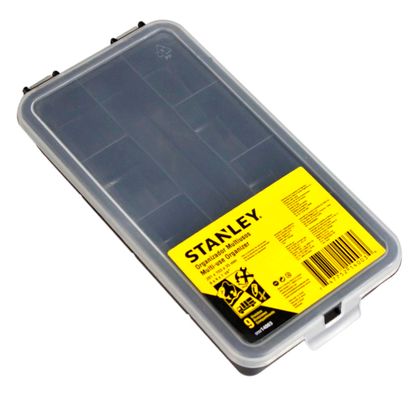 Caixa Organizadora Pequena Stanley STST14003 - 9 Compartimentos STST14003