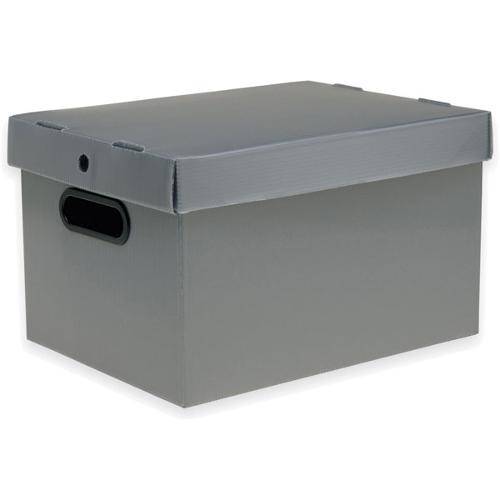 Caixa Organizadora Prontobox Prata 560x365x300 Xg Polycart