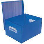 Caixa Organizadora The Best Box M 370x280x212 Az