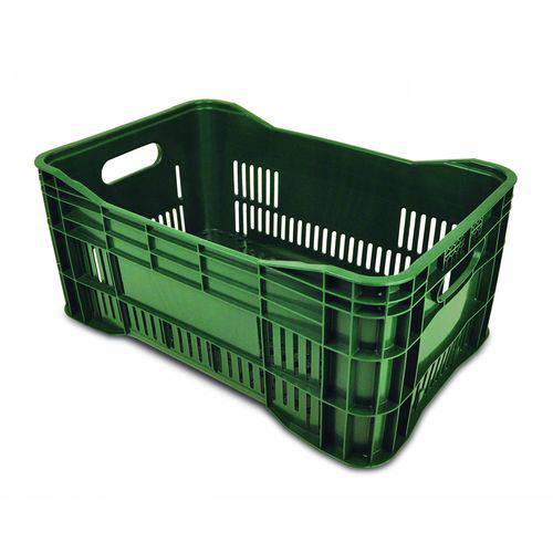 Caixa Plástica Agrícola Organizadora Multiuso 33L Verde
