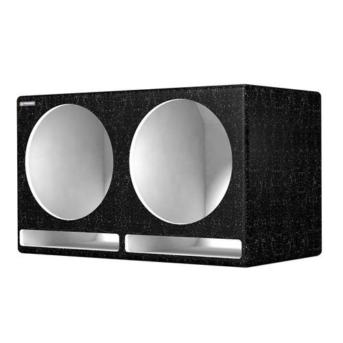 Caixa Premier Audio Dutada Pancadão Pigmentada 2 Cores para 2 Alto-Falantes de 15