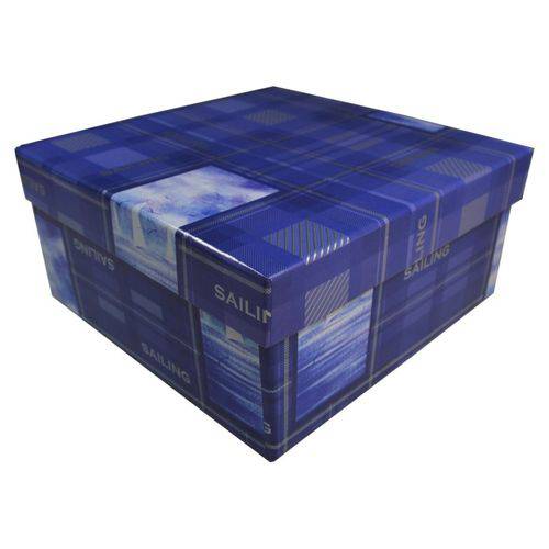 Caixa Quadrada Velejo - 25x25x10,5