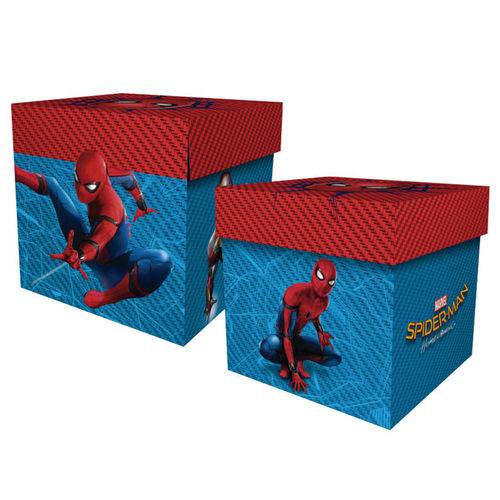 Caixa Surpresa Cubo Spider Man Home Coming C/08 Unidades
