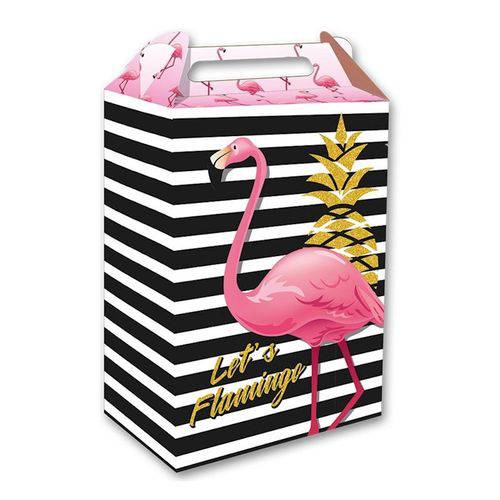 Caixa Surpresa Flamingo C/ 08 Unidades