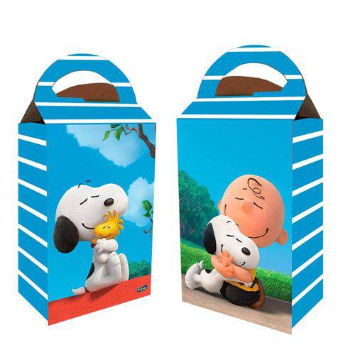 Caixa Surpresa Snoopy 08 Unidades Festcolor