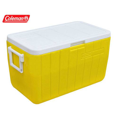 Caixa Térmica 48 Qt 45,4 Litros Amarelo - Coleman