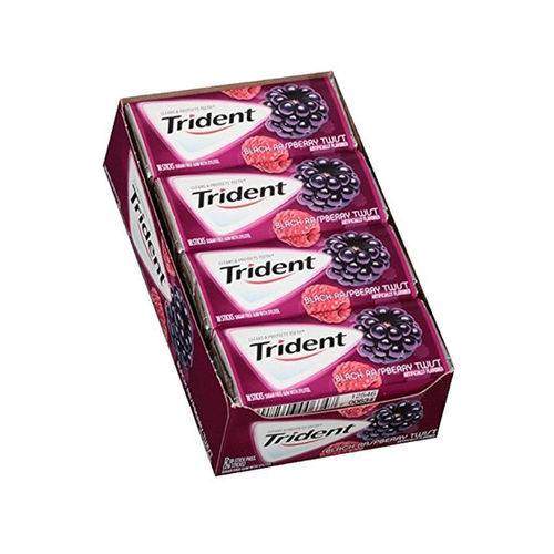 Caixa Trident Black Raspberry Twist - Sabor Amora C/ Framboesa