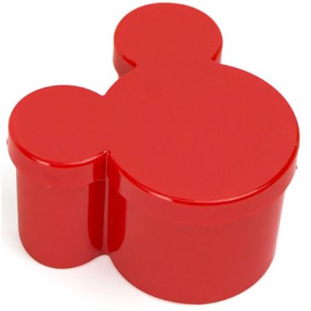 Caixinha Acrílica Mickey/Minnie Vermelha - 10 Unidades
