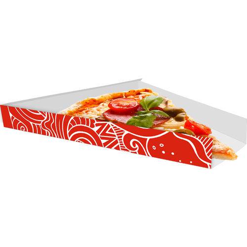 Caixinha Embalagem para Fatia de Pizza 300un Vermelho