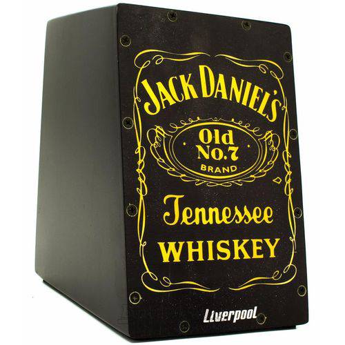 Cajón Mini Liverpool Jack Daniels Caj-jd Compacto com 20cm de Altura (crianças Adultos)