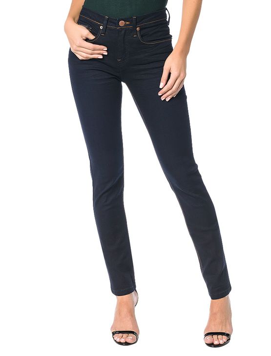 Calça Azul Marinho Calvin Klein Jeans Five Pockets Skinny - 34