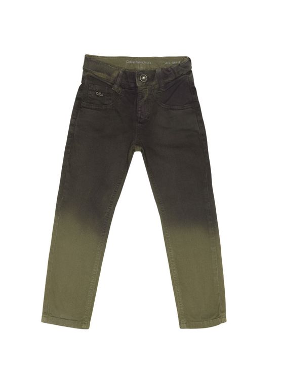 Calça Color Infantil Calvin Klein Jeans Degradê Militar - 2