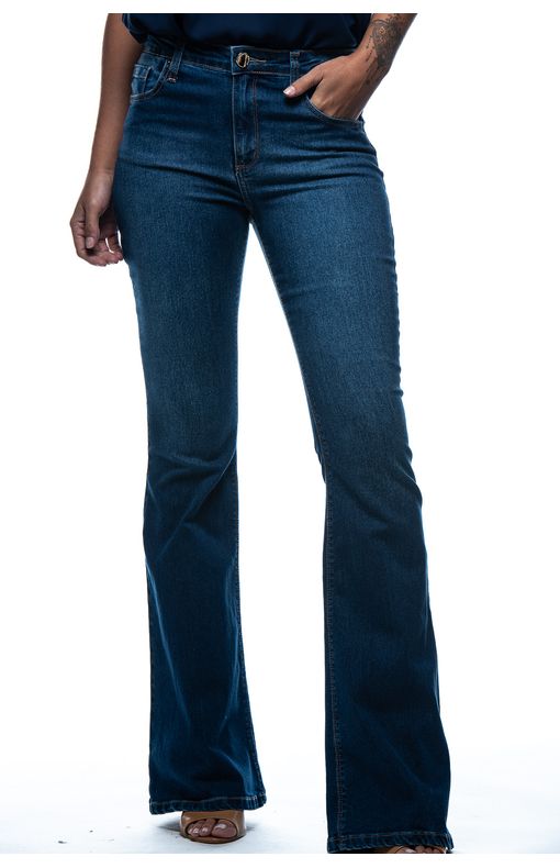 Calça Flare-jeans - P