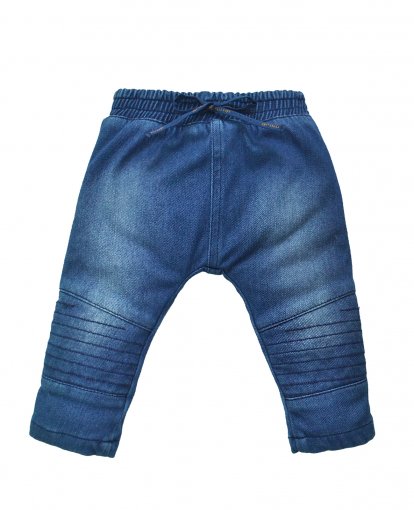 Calça Infantil Grow Up Menino em Jeans Blue Denim