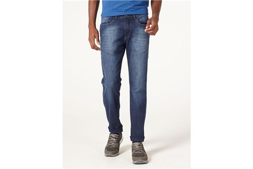 Calça Jeans Barcelona Ringada - Azul - 50