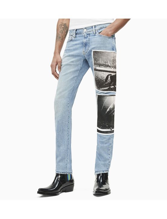 Calça Jeans Ckj Masc Andy Warhol Rodeo - Azul Claro - 38