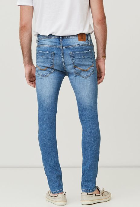 Calça Jeans Comf Skinny Merlion CALCA JEANS COMF SKINNY LIFEST MERLION 44 NEVOEIRO