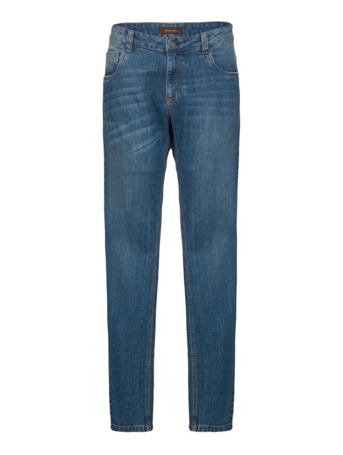 Calça Jeans Dirty de Algodão Azul Tamanho 38