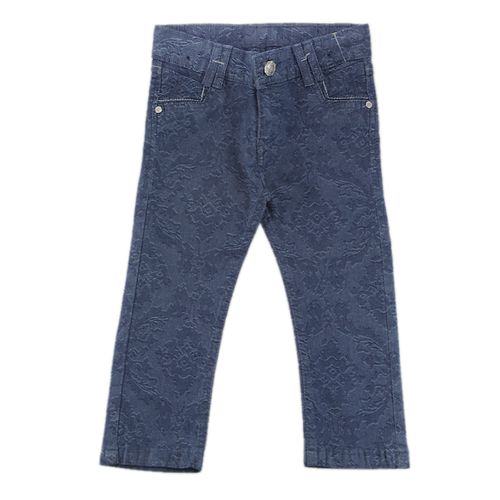 Calça Jeans Estampada - 2