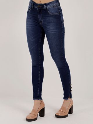 Calça Jeans Feminina Amuage Azul