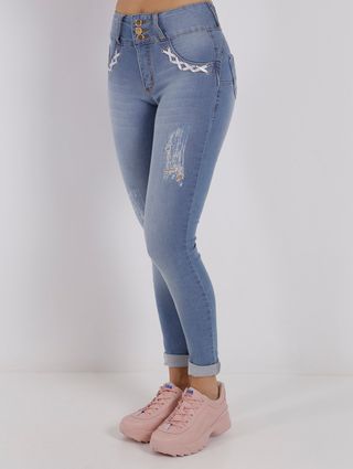 Calça Jeans Feminina Azul