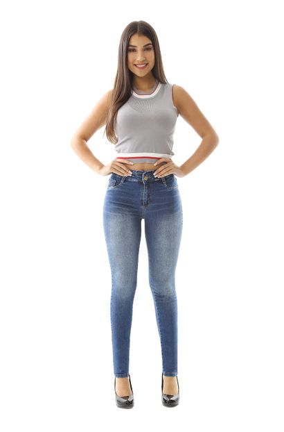 Calça Jeans Feminina Clochard Hot Pants - 259133 36