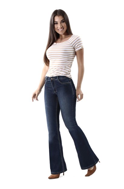 Calça Jeans Feminina Flare - 259913 36