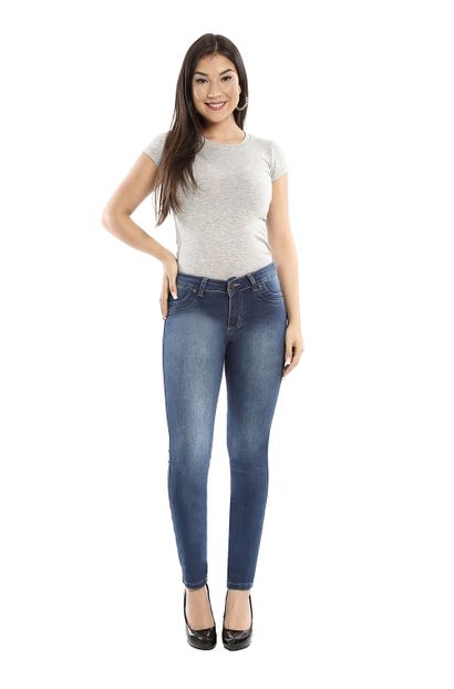 Calça Jeans Feminina Legging - 260707 36