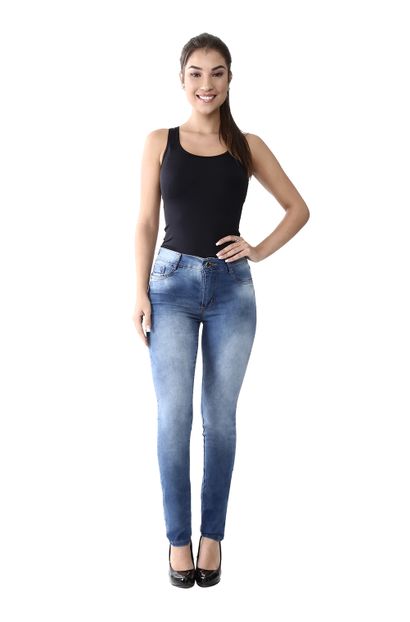 Calça Jeans Feminina Legging Hot Pants - 259277 36