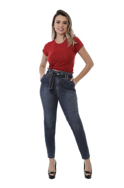 Calça Jeans Feminina Mom - 261599 36